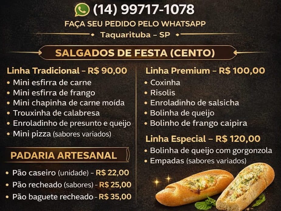 Gourmet Salgados Buffet