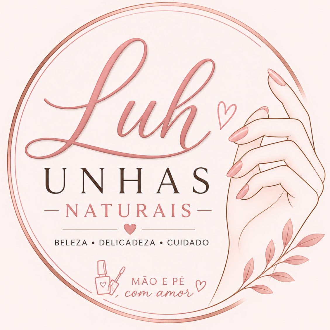 Luh unhas naturais